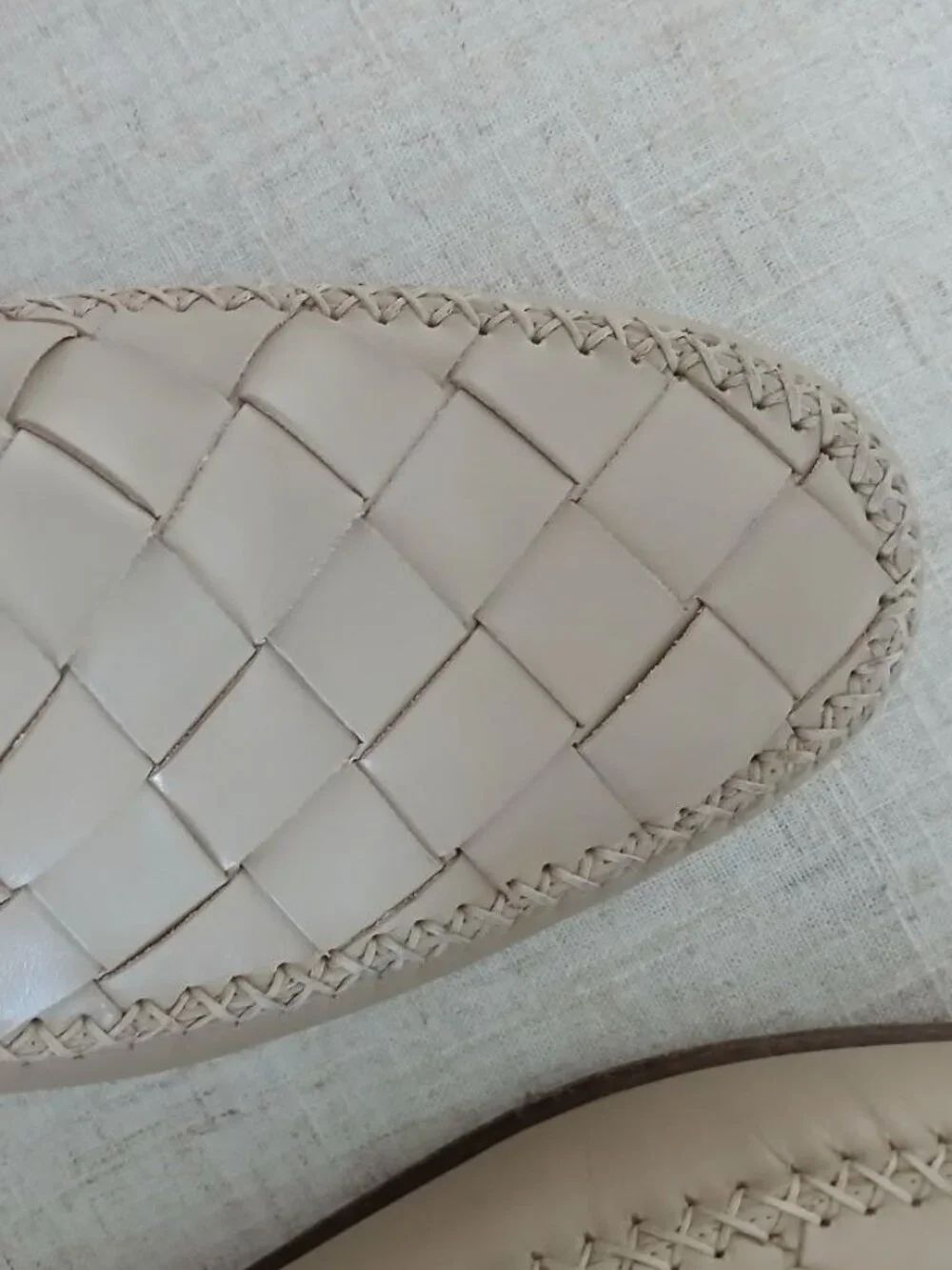 Johnston & Murphy Woven Leather Loafers Italy Men’s 10.5